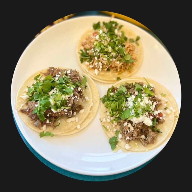 Street Size Soft Tacos.