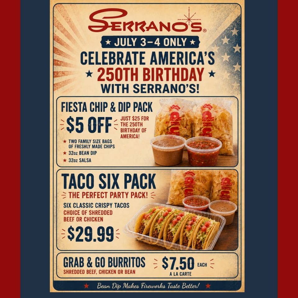 4th of July Specials