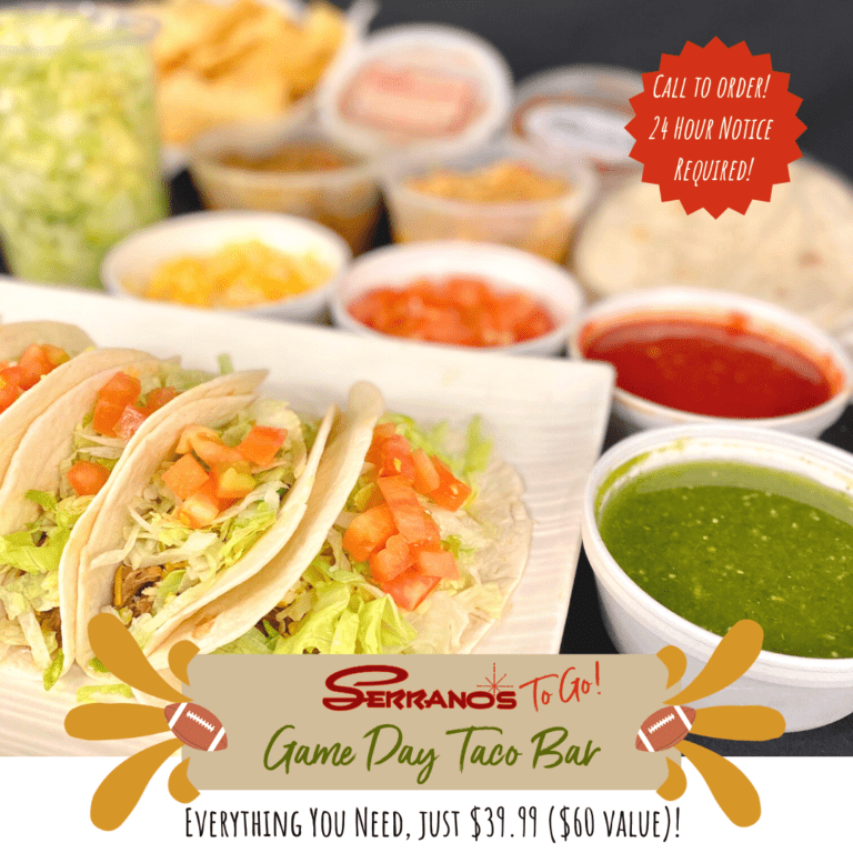 Serrano's To Go Taco Bar - Serrano's Mexican Restaurants | Arizona