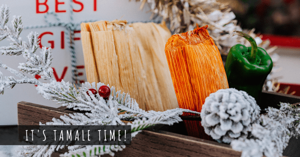 tamales for holiday and Christmas parties events catering