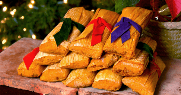 Tamales for Holidays and Christmas parties events catering